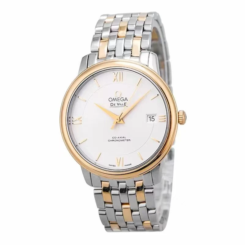 95新 Omega/欧米茄 辰辰说表碟飞机械男表424.20.37.20.02.001