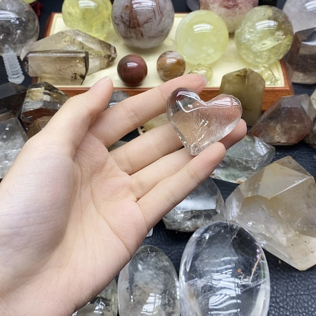 未镶嵌珠宝半成品水晶395水晶石