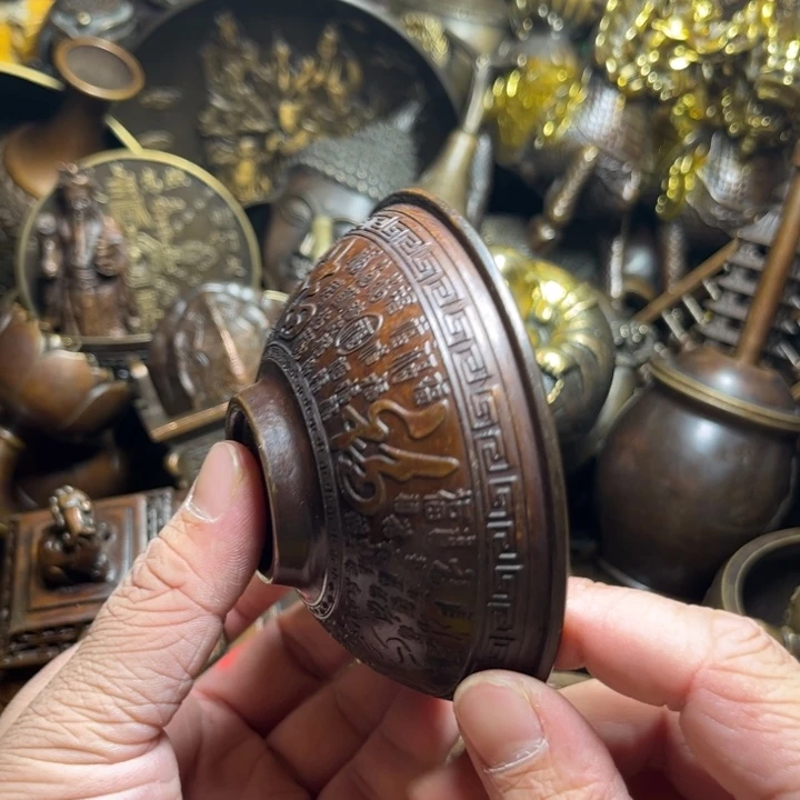 铜器摆件收收藏藏