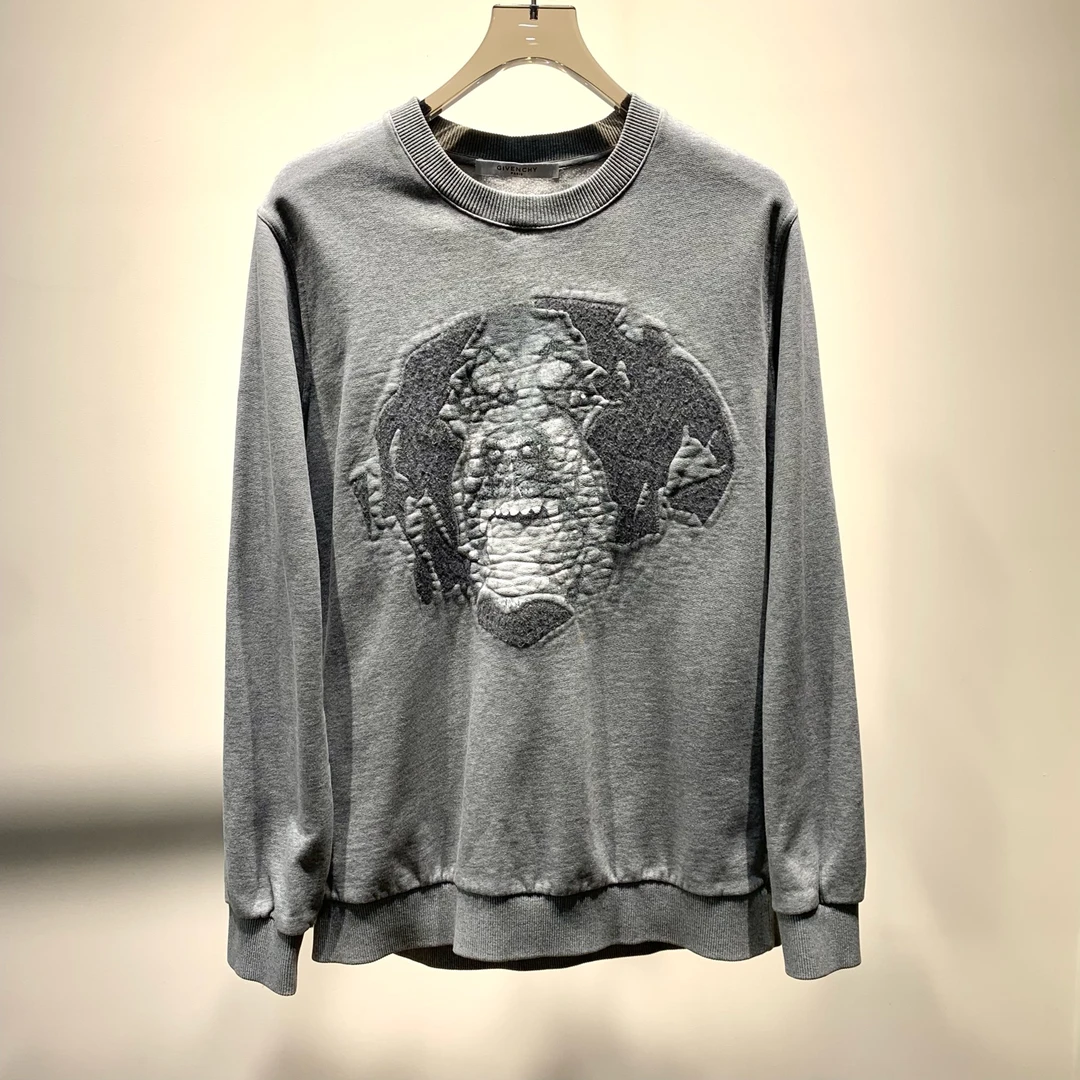 99新 Givenchy/纪梵希 狗头印花卫衣/M码/Y9644