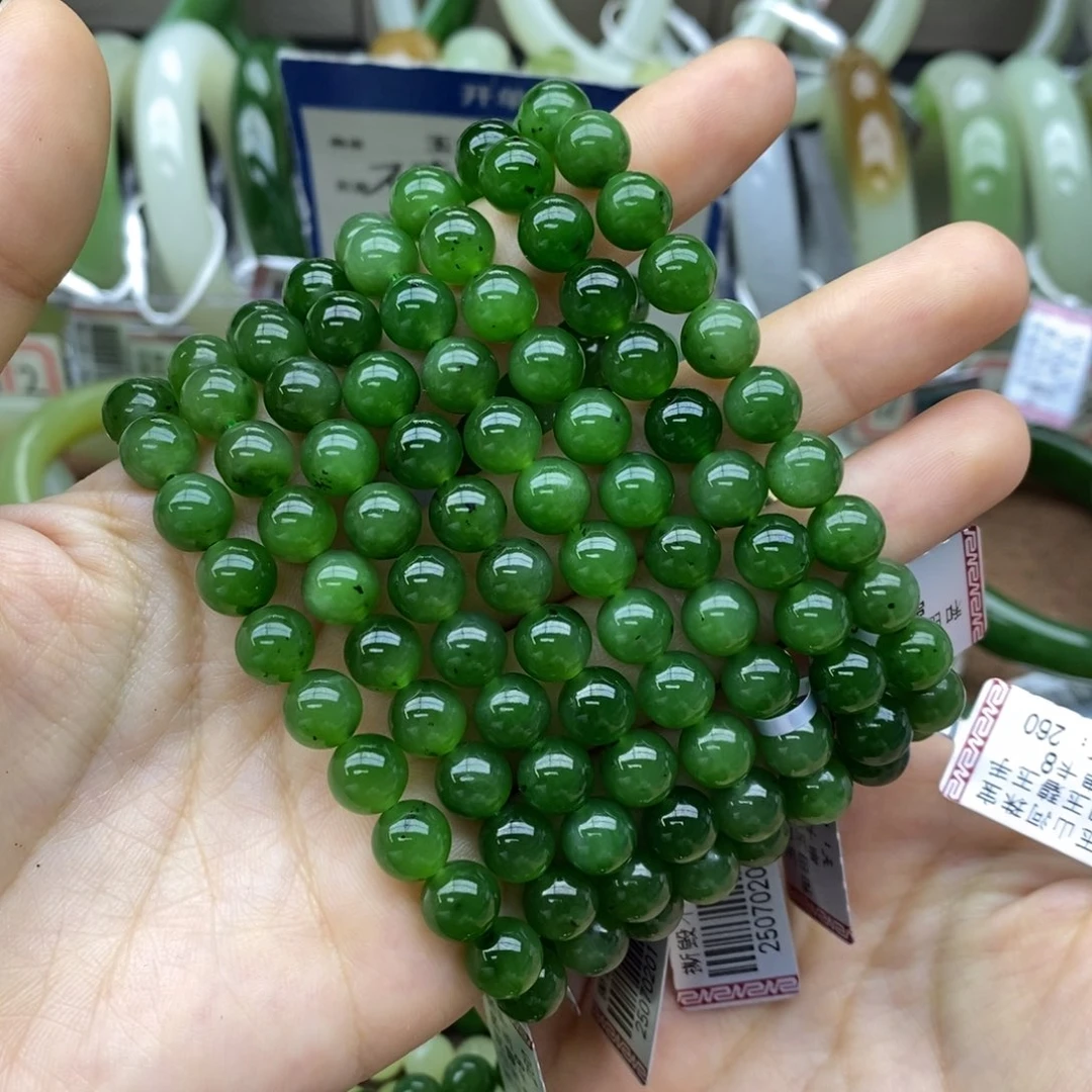 手串未镶嵌和田玉卡8多样性拍一发一