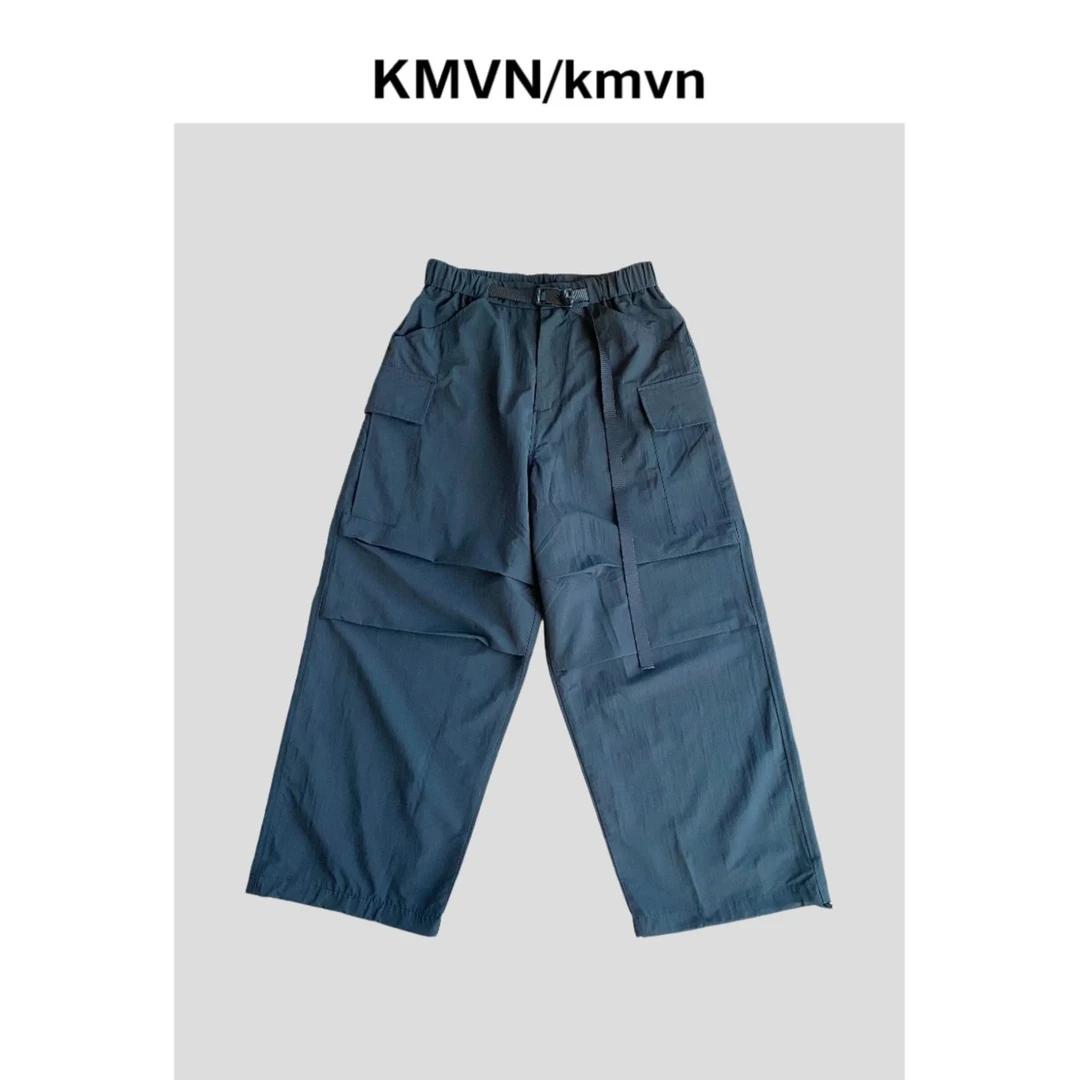 【速干免烫】立体裁剪阔腿伞兵裤日系工装裤百搭宽松纯色