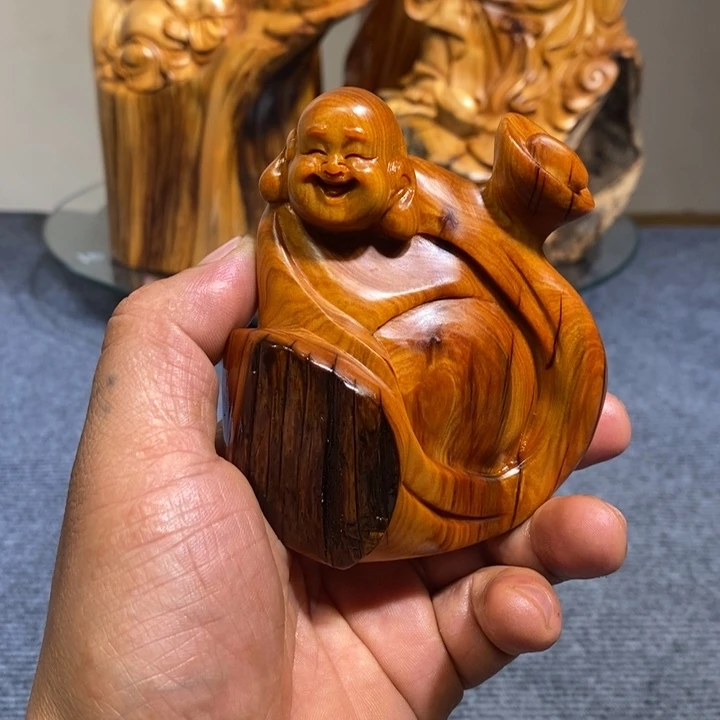 柏木（崖柏）根雕木雕工艺品摆件家居崖柏手把件