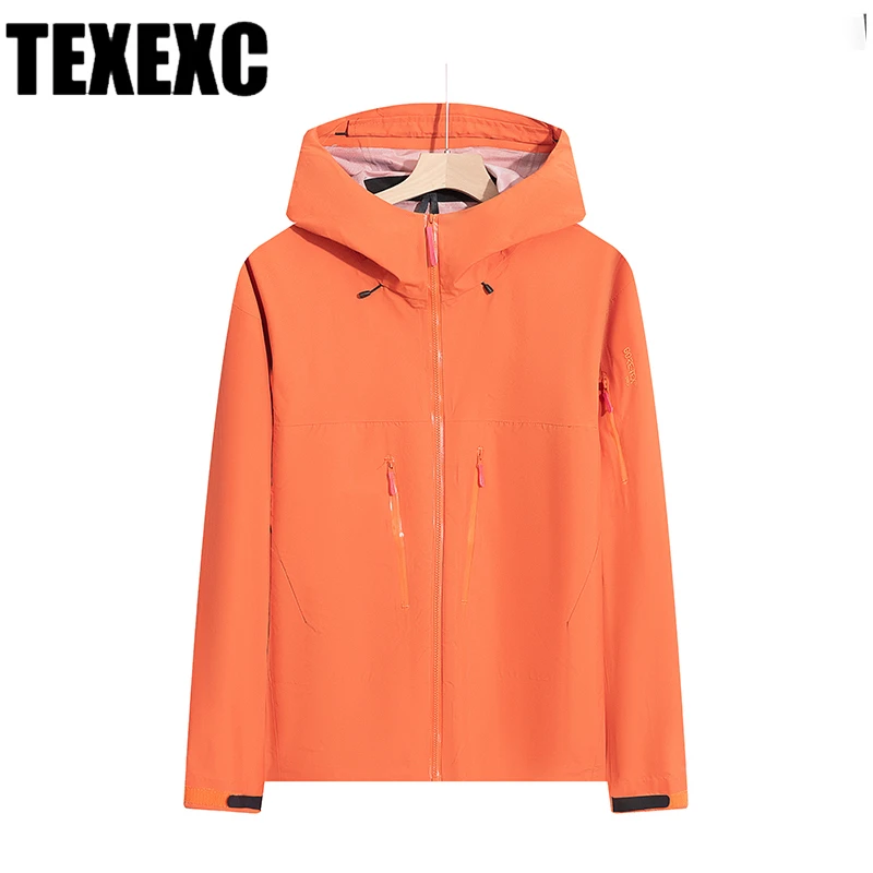 TEXEXC新款硬壳冲锋衣情侣款外套防水全热封胶户外冲锋衣鸟家同款