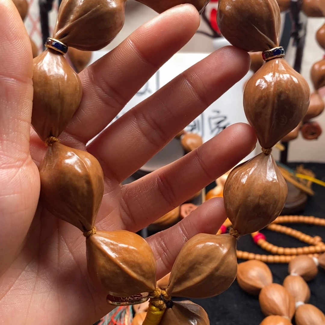 橄榄核手串/手链蒜头2.2手九