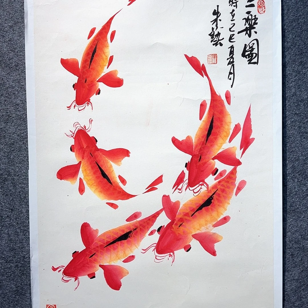 国画纯手绘系列画心