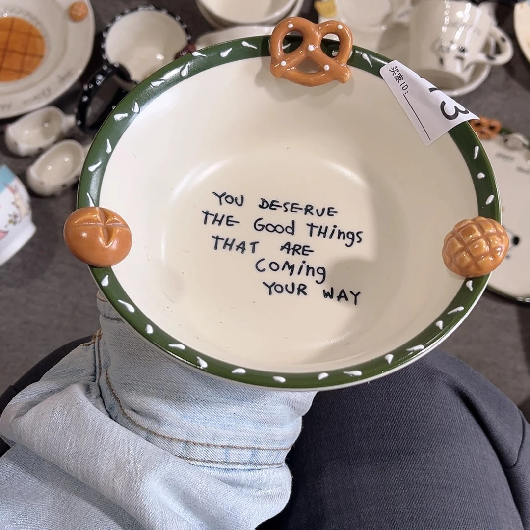 碱水结6寸陶瓷餐具系列