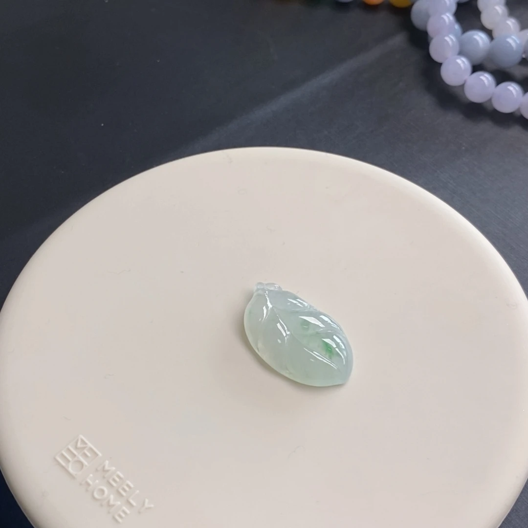 未镶嵌手链翡翠叶子