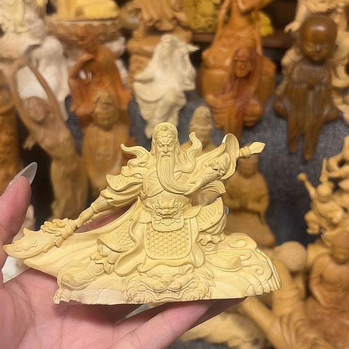 黄杨木黄杨木瑕疵关公