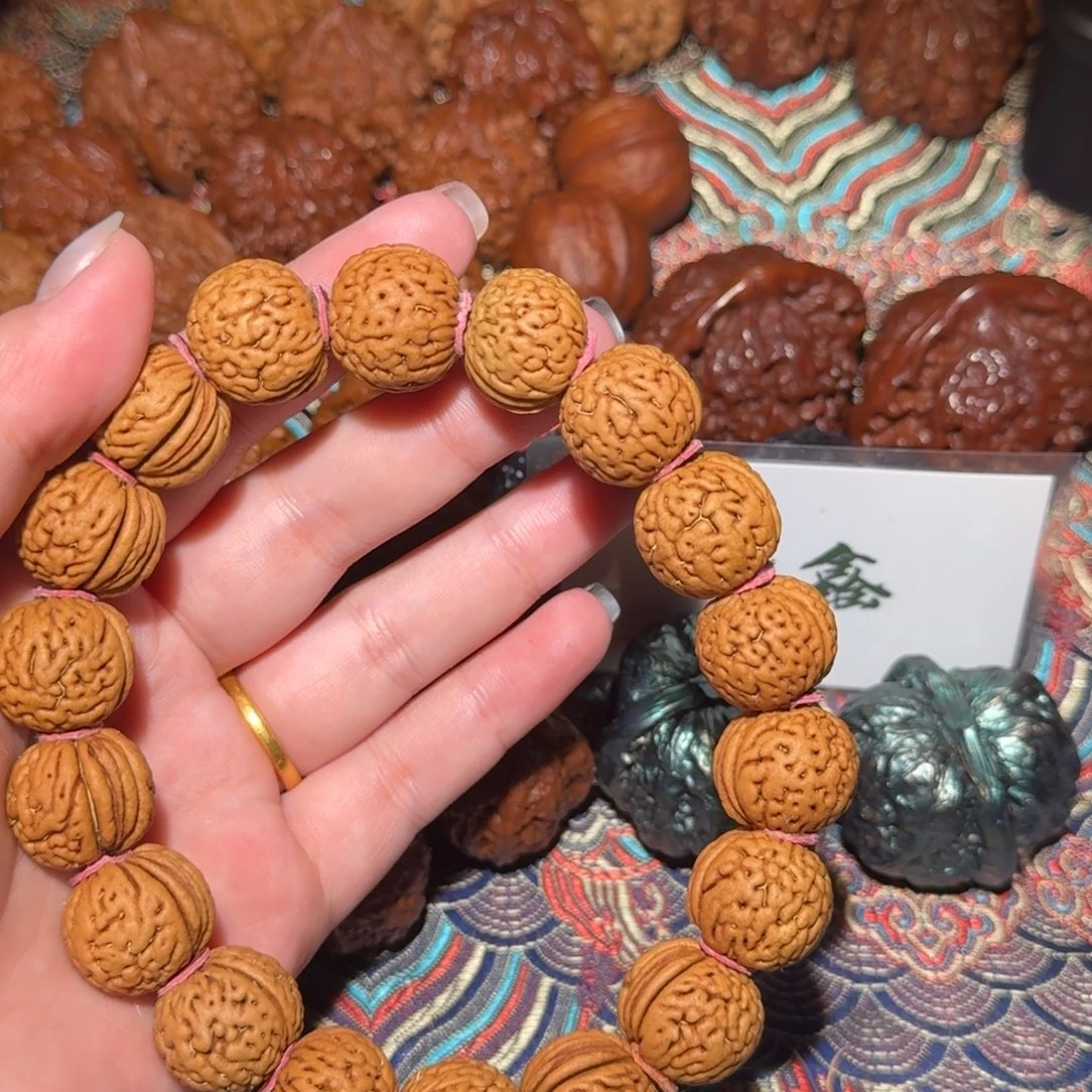 把件核桃桃核手串福利对福利对