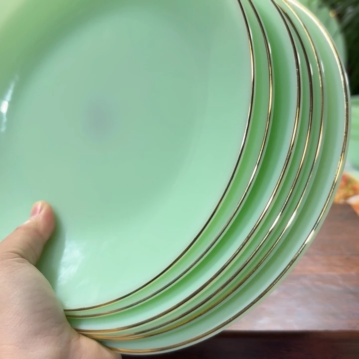 景德镇高端玉瓷套装碗盘单品