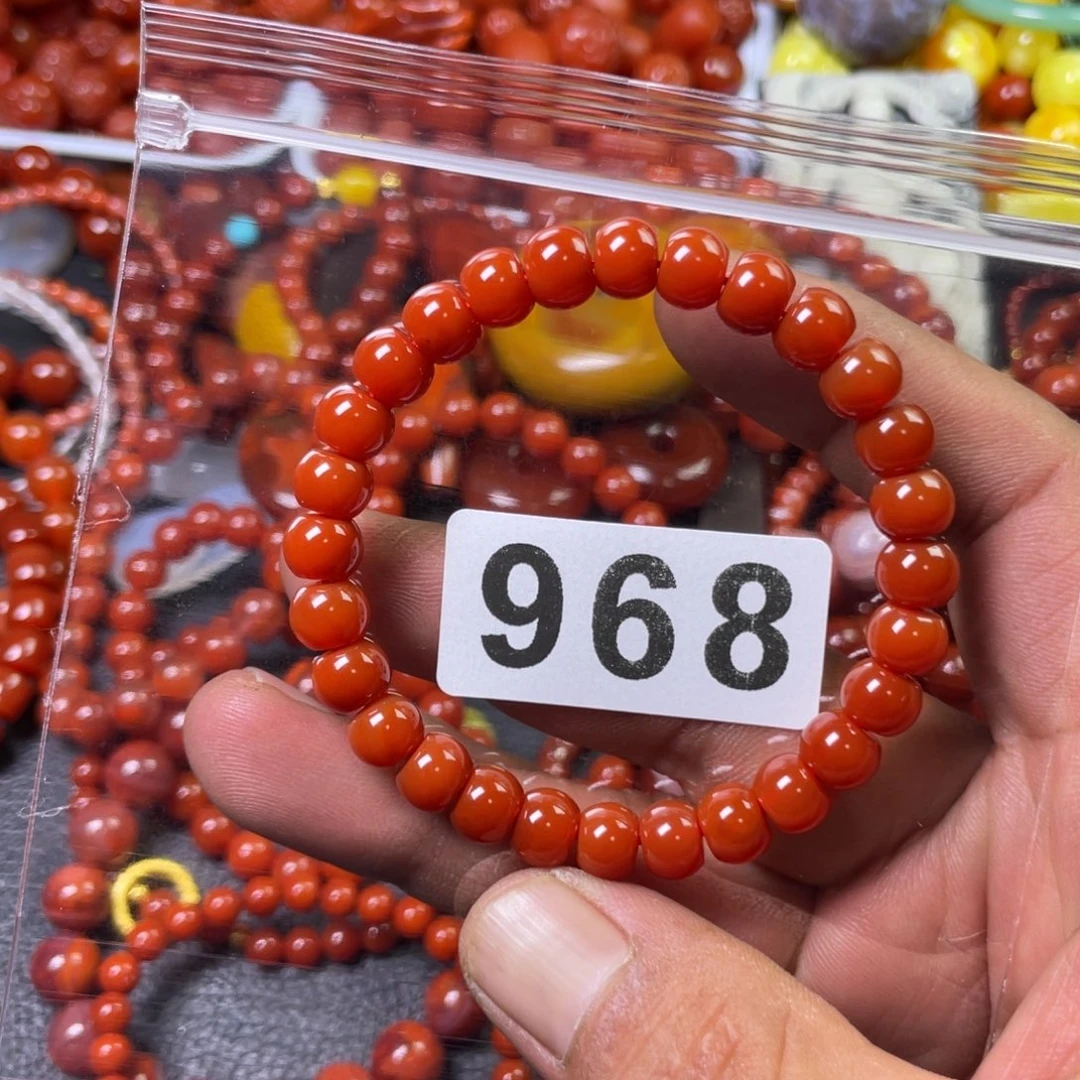 南红玛瑙未镶嵌颈饰小*柔