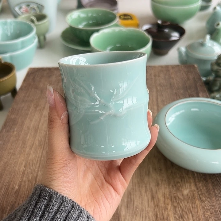 小米茶器龙泉青瓷