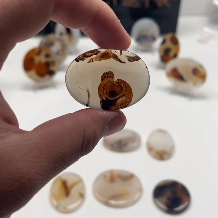 玛瑙/玉髓未镶嵌吊坠(不含链)