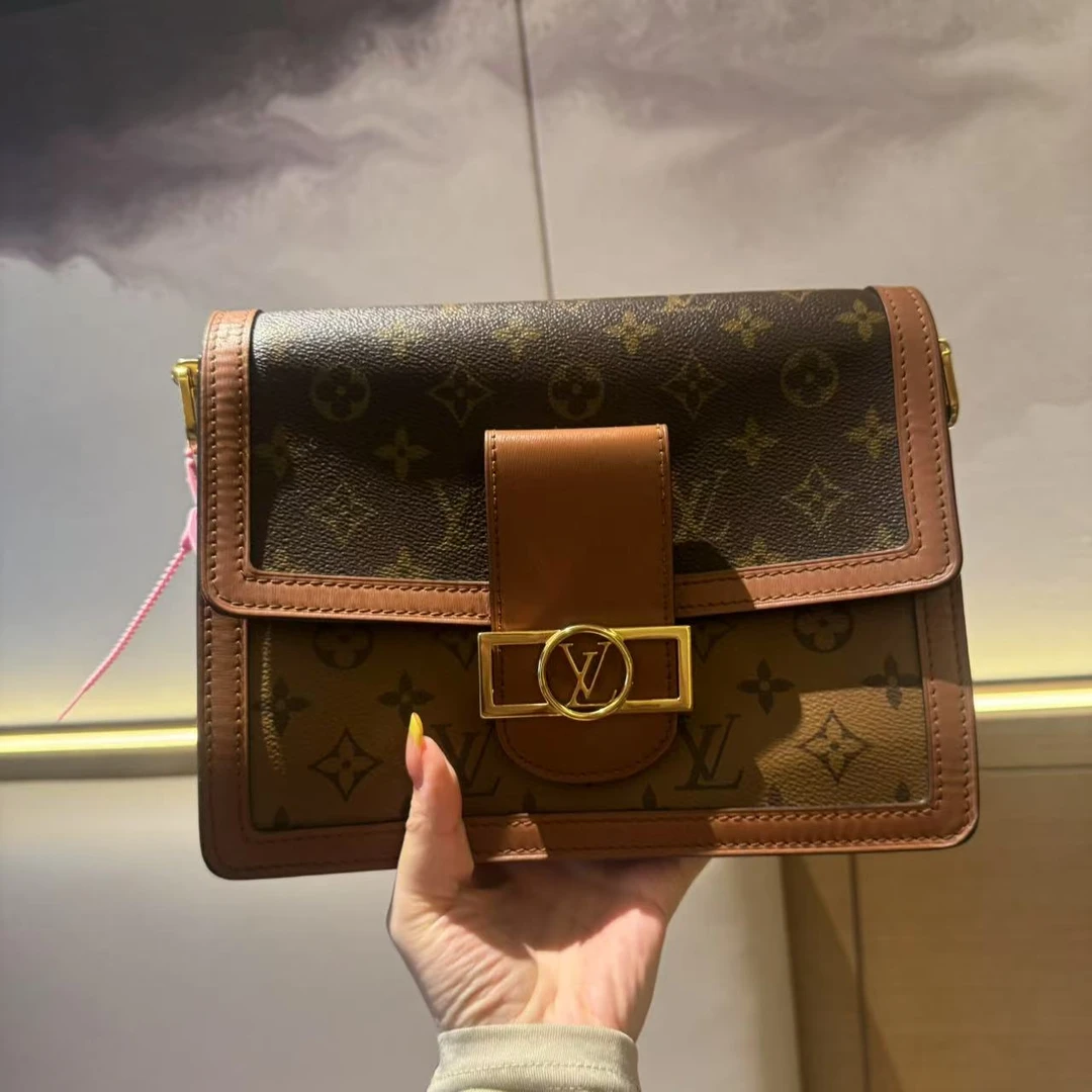 95新 LouisVuitton/路易威登 lv老花翻盖/二手奢侈品包包