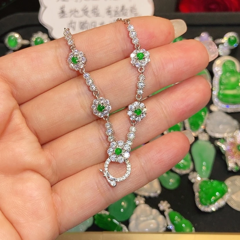 【闪购商品】颈饰未镶嵌翡翠天然翡翠