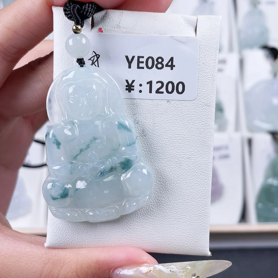 翡翠未镶嵌颈饰YE084
