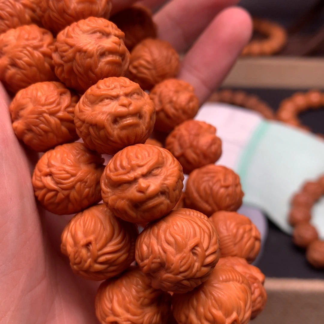 猴头核桃吊坠买*猴头