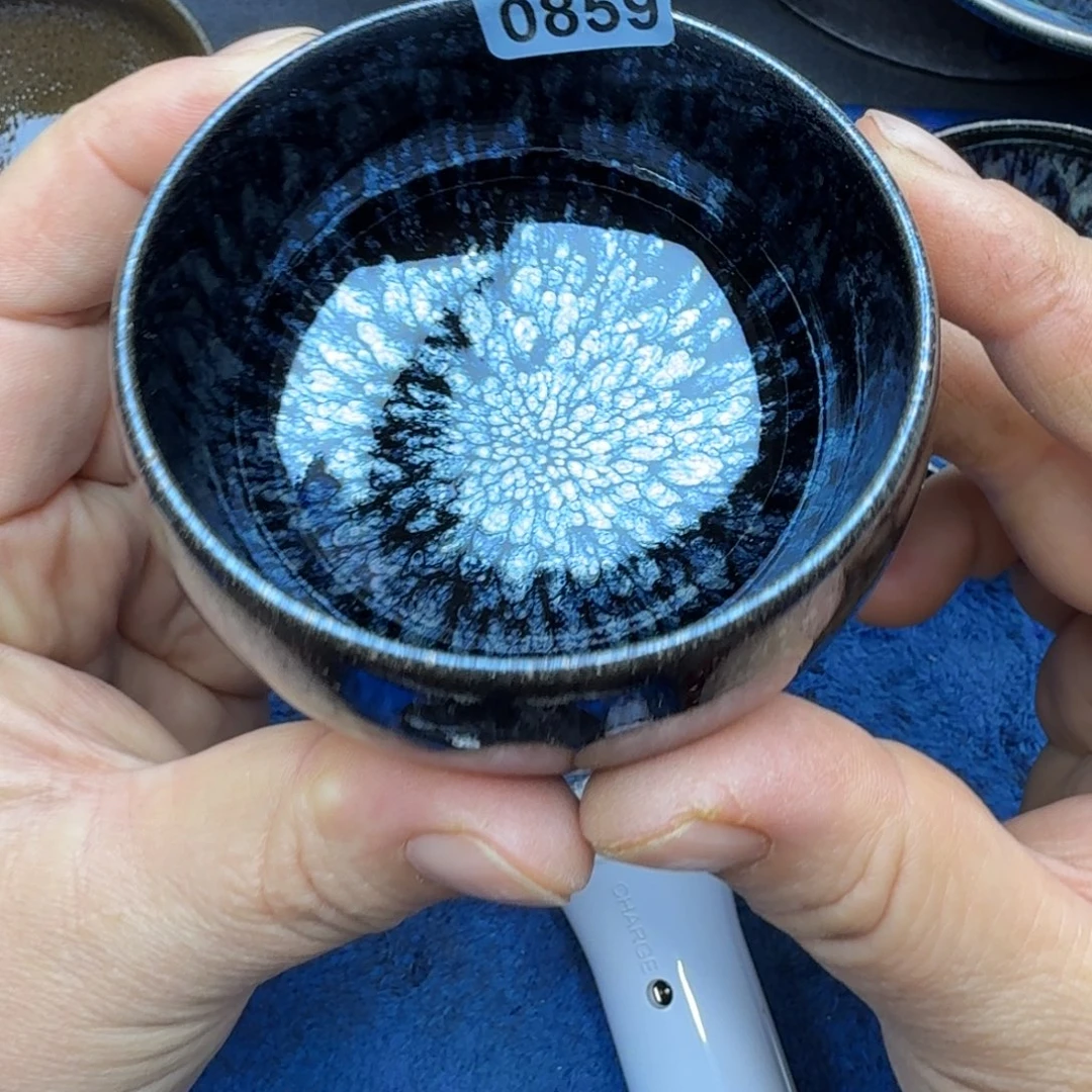 茶盏秦国凤高百花禅定859