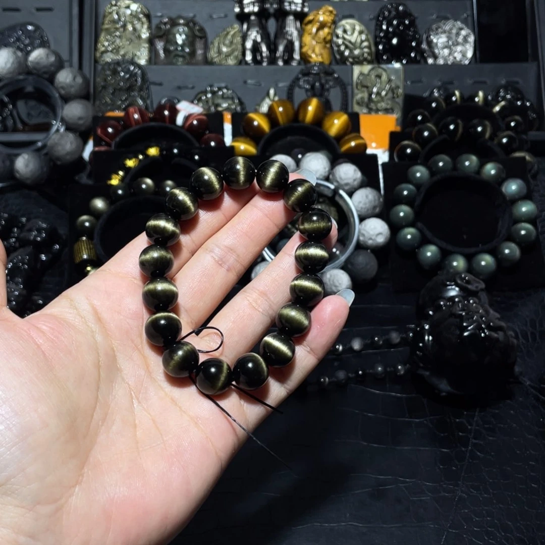 黑曜岩珠宝奇石未镶嵌会**蛙