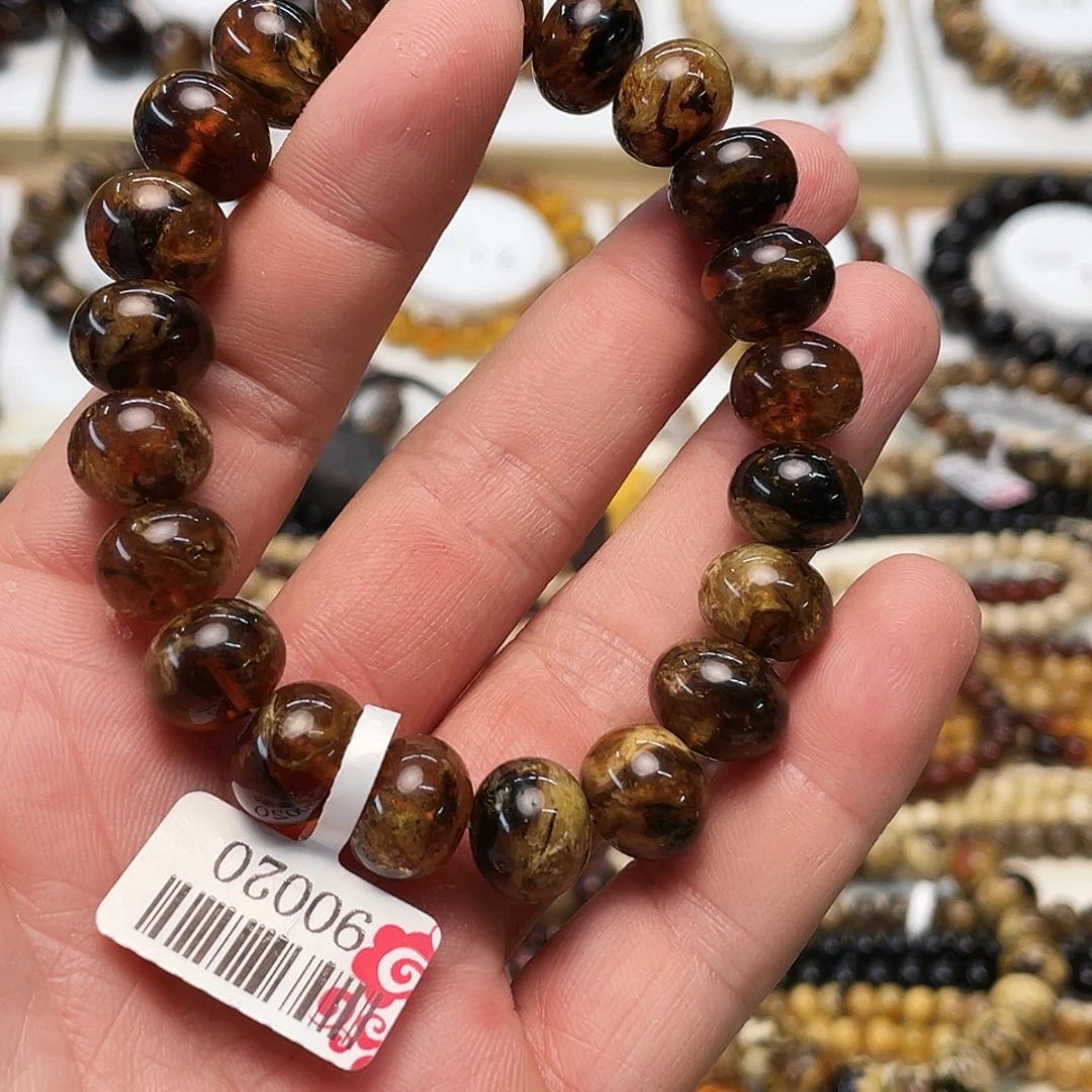 霞***霞琥珀未镶嵌裸石十二90020