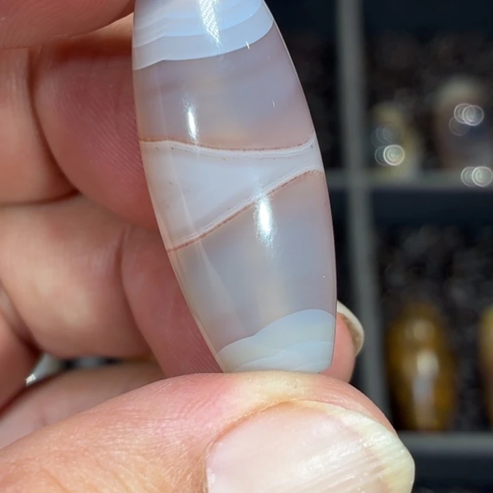 玛瑙/玉髓散珠_HEIMORI 天然天珠