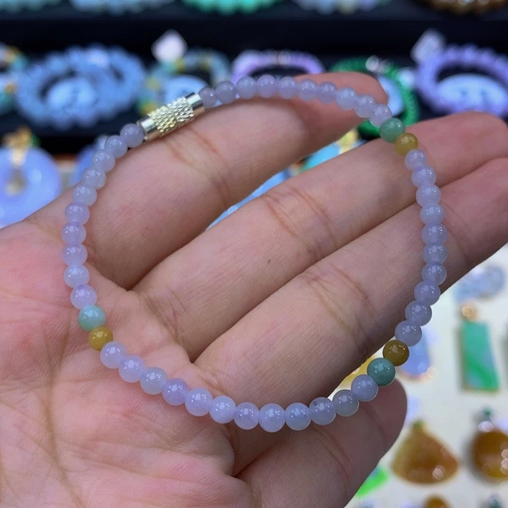 翡翠未镶嵌手链翡翠