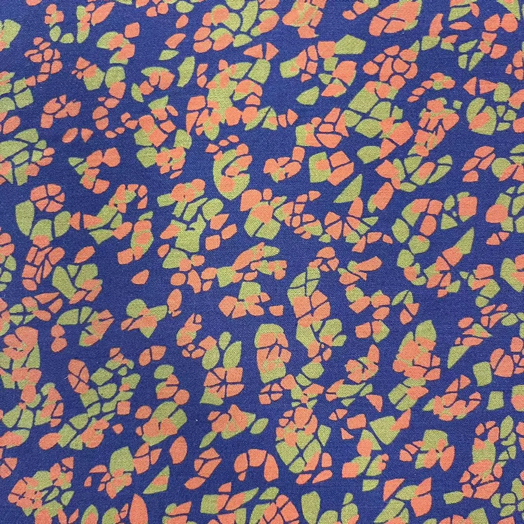 【绒兰】香兰纱 数码印花面料 78号 图像点点