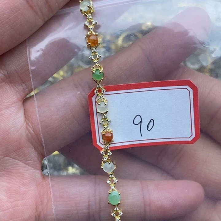 翡翠未镶嵌戒指90