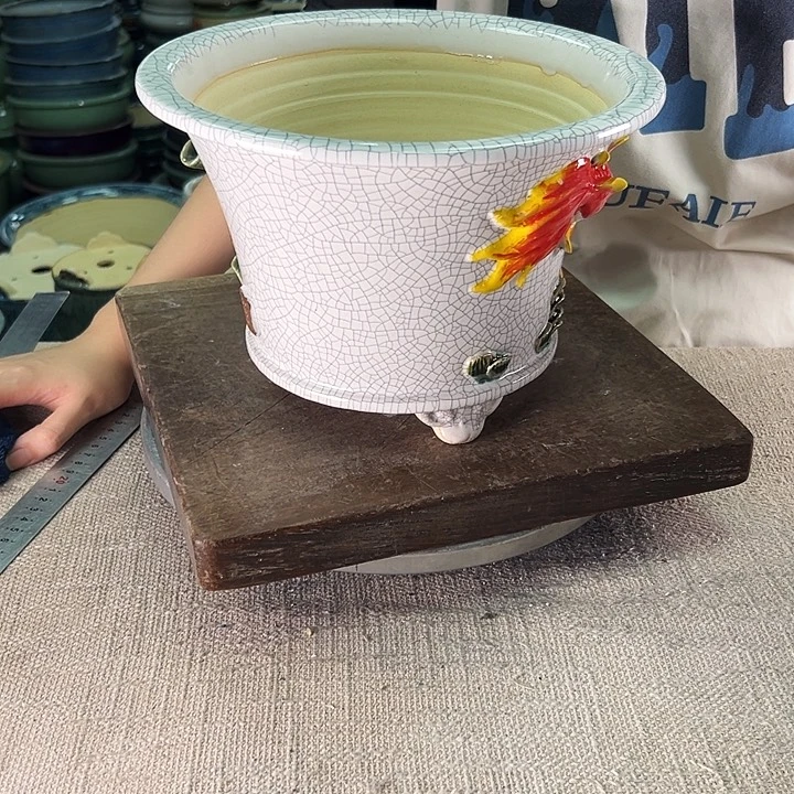 泳坤堂石湾盆陶瓷
