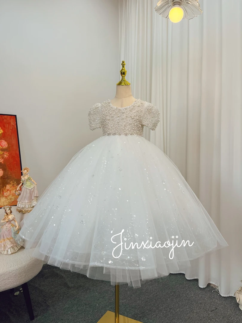 【白月光】夏季新款婚礼花童生日礼服