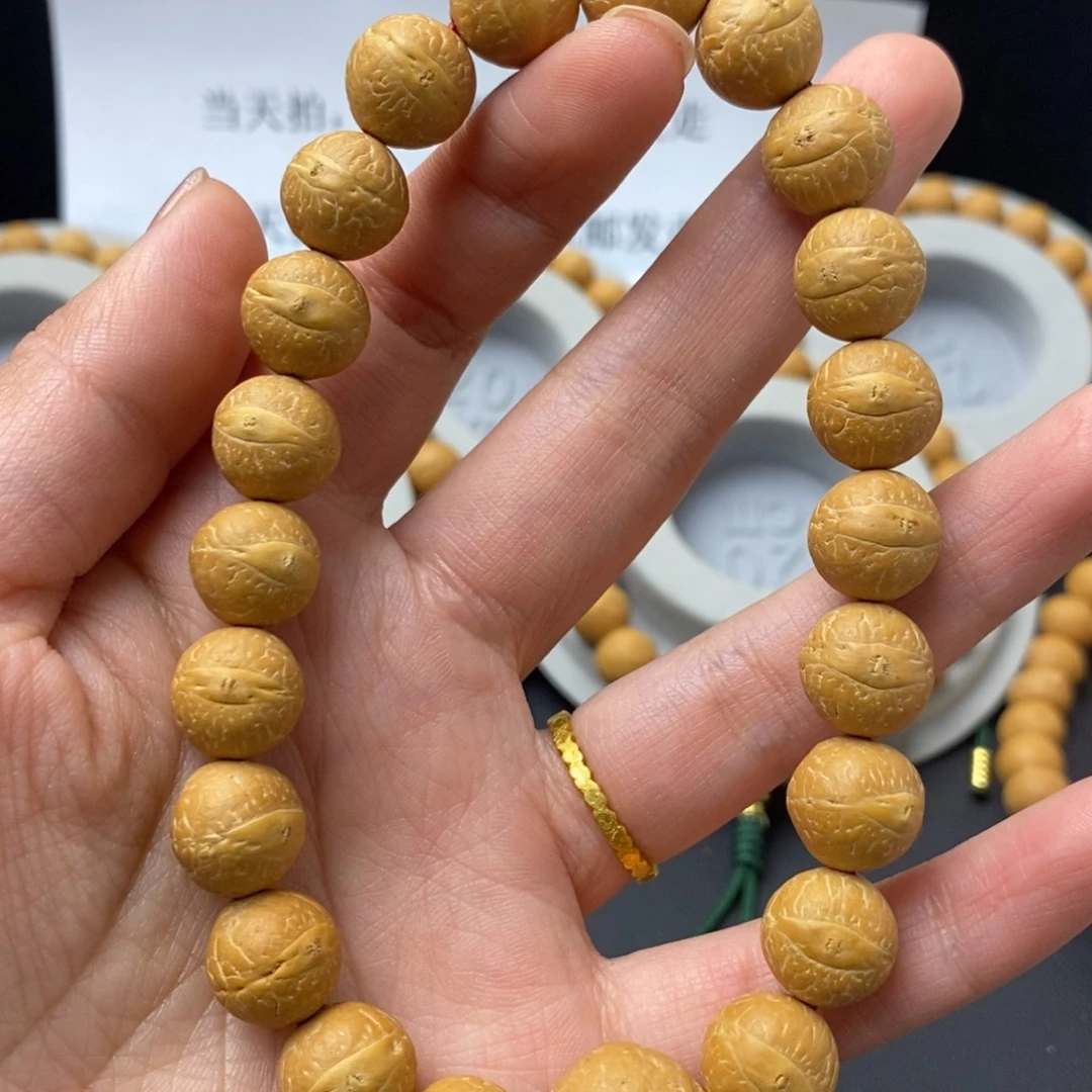 凤眼菩提吊坠12手串