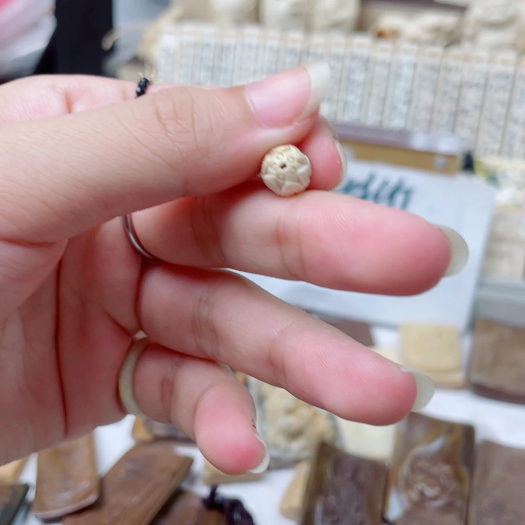 猛犸象牙手串/手链/手镯莲花单株