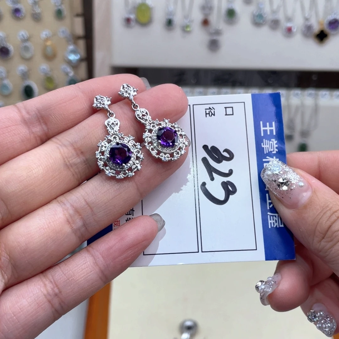 颈饰银S925镶嵌水晶