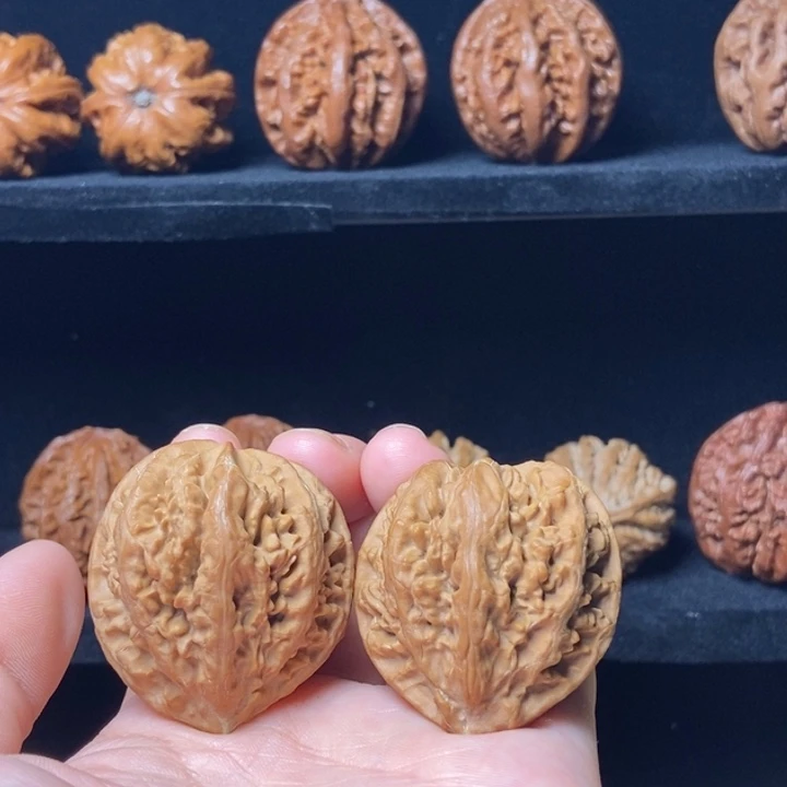 文玩核桃把件4号车