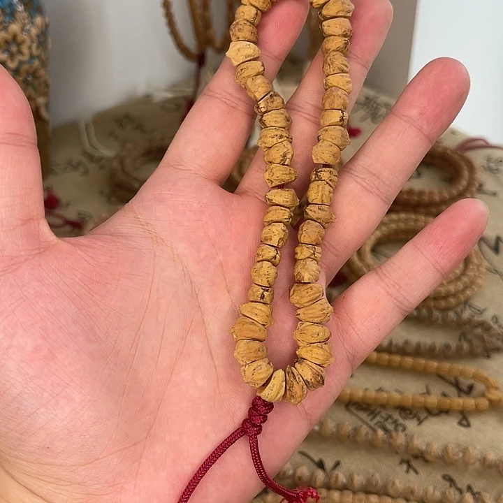 柏香籽/百香籽手串狼牙
