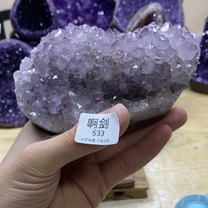 紫晶大型摆件（非配饰）未镶嵌