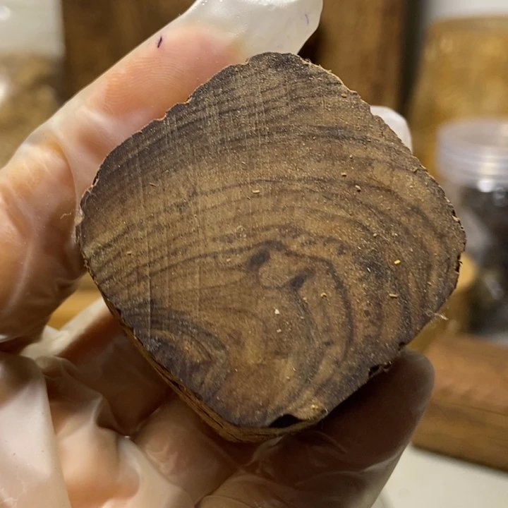 @***茶木老山檀木料木料