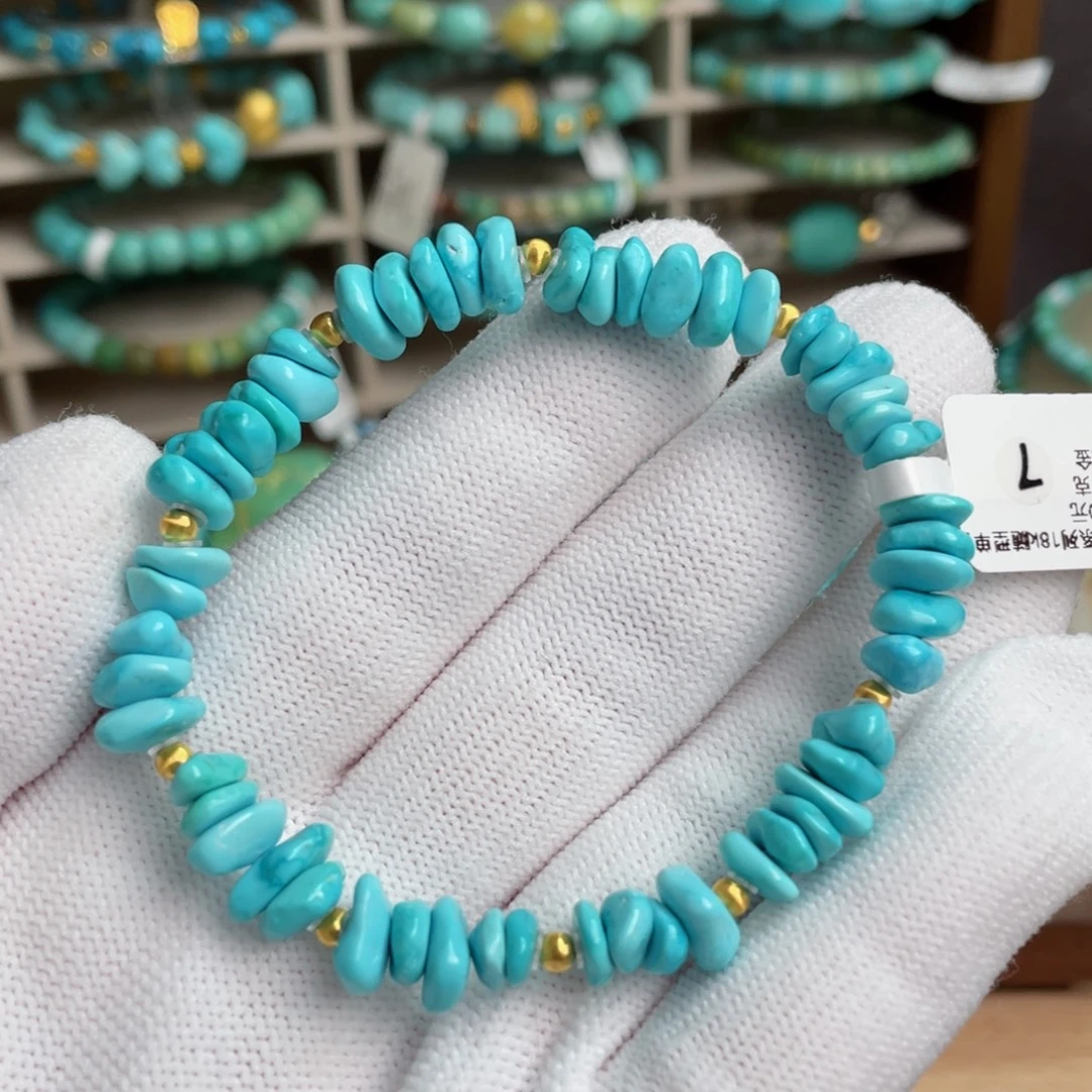 绿松石未镶嵌岁岚系列单圈卡8