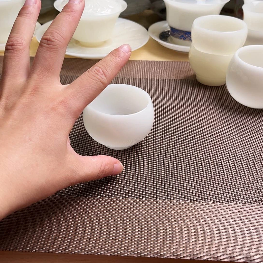 瓷片晓*璞玉瓷圆融杯55cc