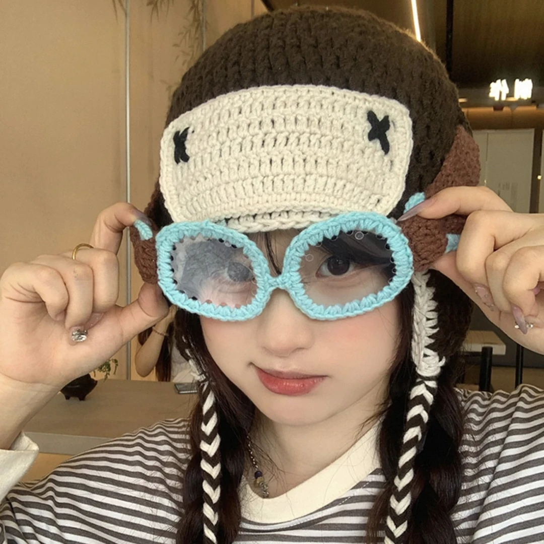 【亲子款】秋季休闲风无檐针织帽雷锋帽帽子ins百搭保暖韩版复古