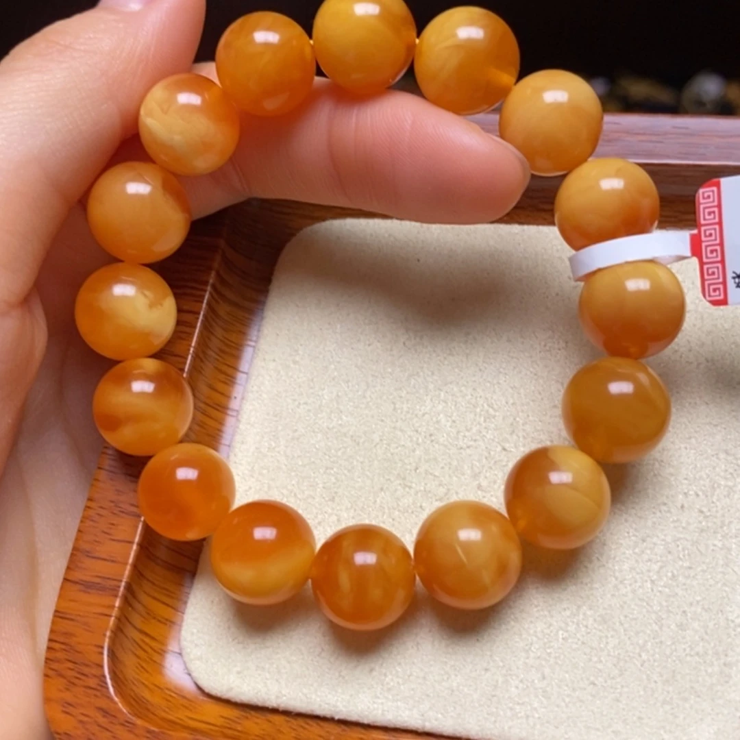 【闪购商品】蜜蜡手链未镶嵌手串