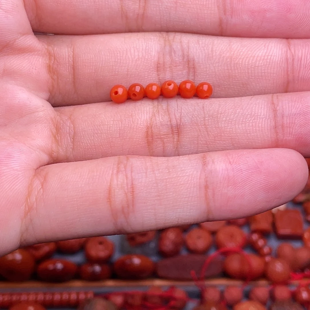 南红玛瑙配饰3+未镶嵌有*