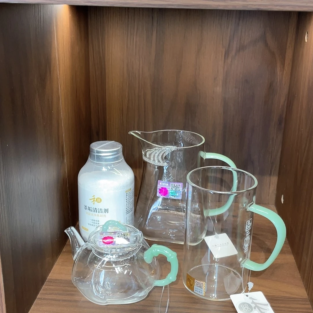 紫金标君漾壶+紫金标道央煮茶器浅玉+清简杯浅玉各1