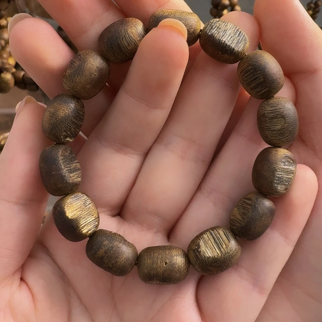 手串沉香奇楠沉香留疤单圈 多样性发其一