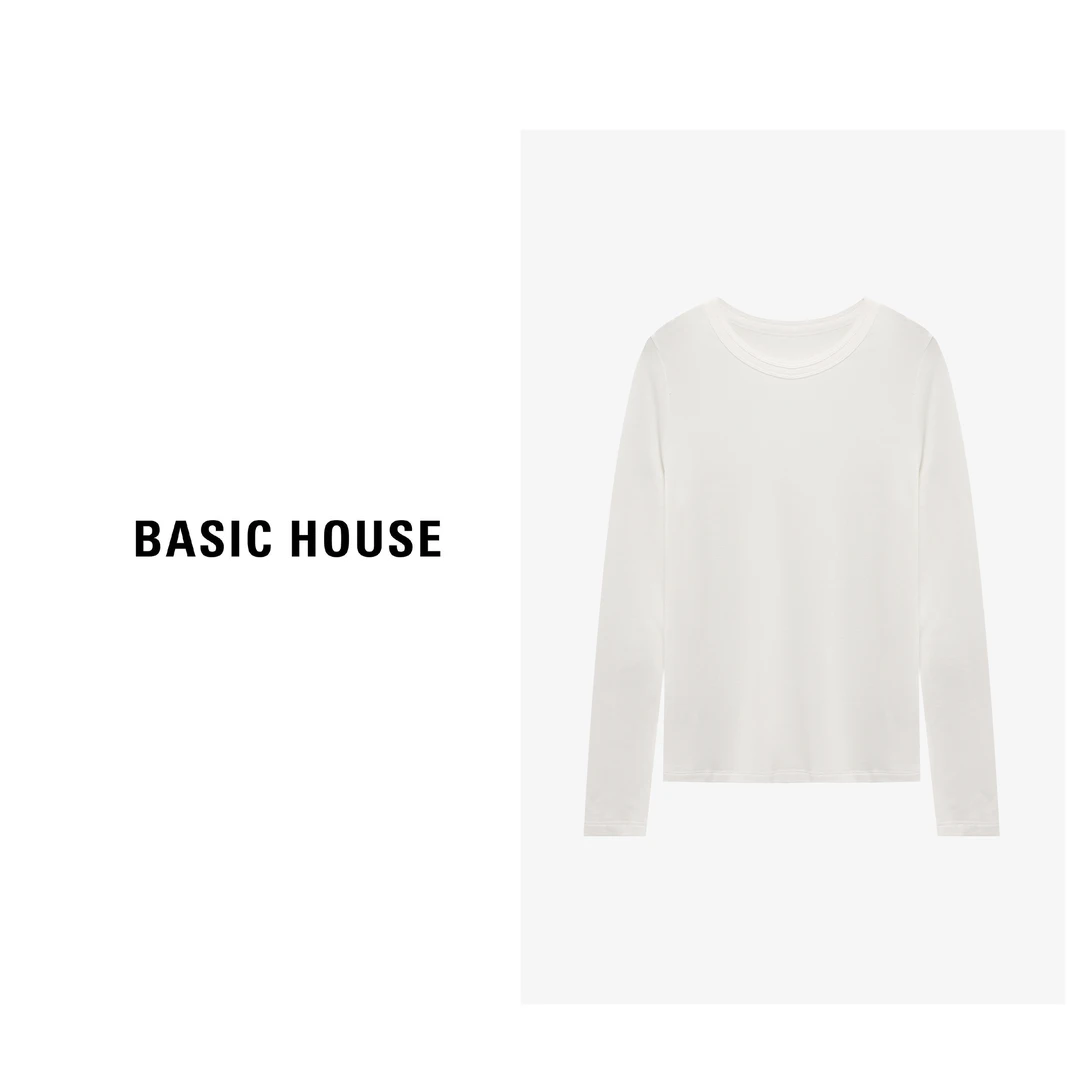 Basic House/百家好夏季新款休闲慵懒风T恤-B0625B5L682