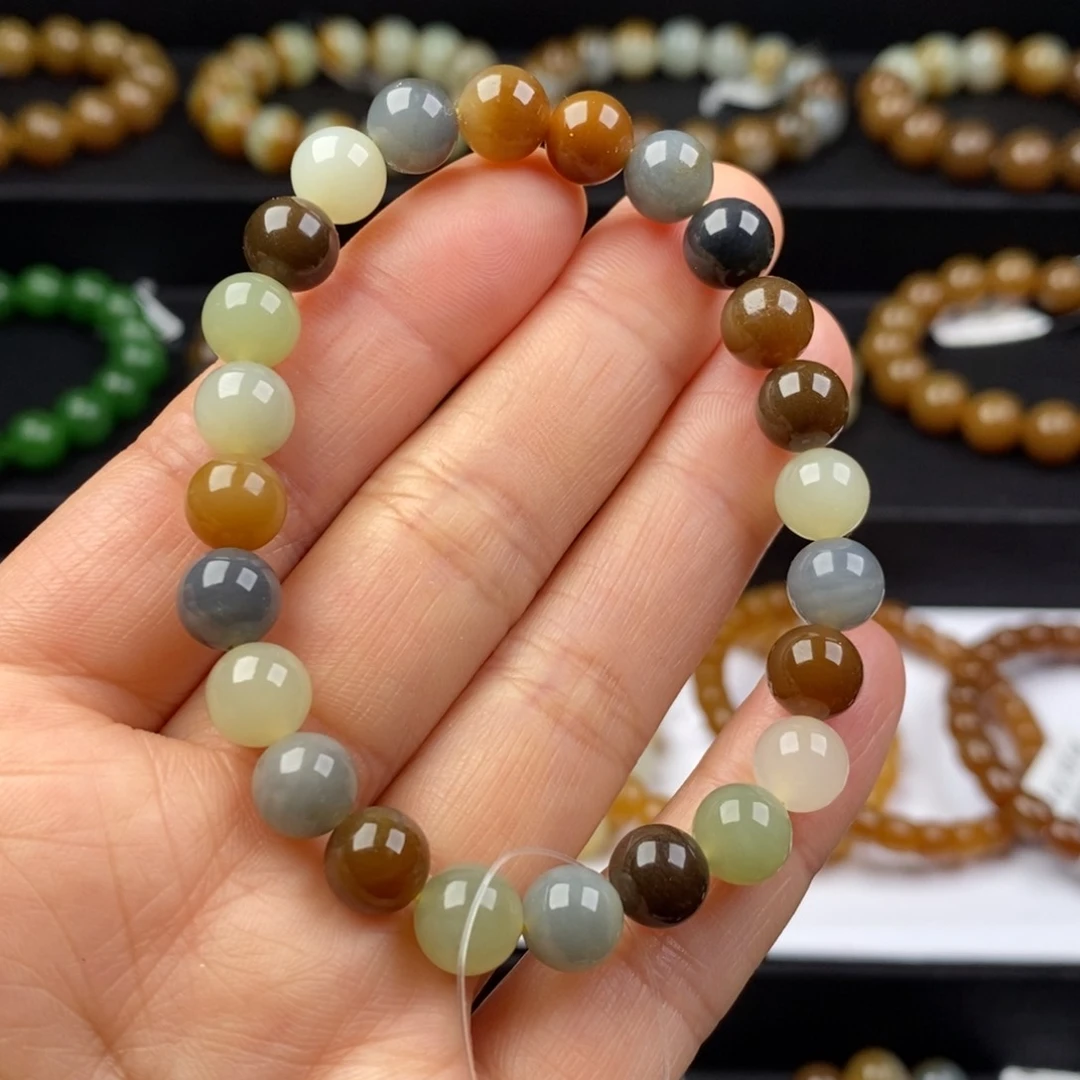 和田玉手串未镶嵌