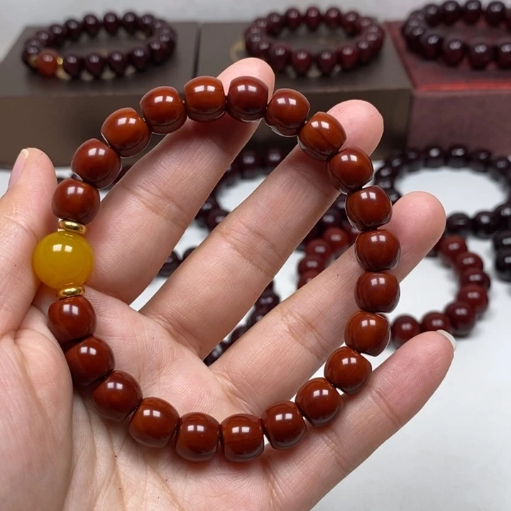 核桃手串/手链肆**惮猴头雕刻