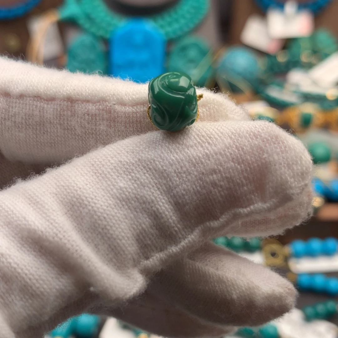 绿松石未镶嵌绿松石8*