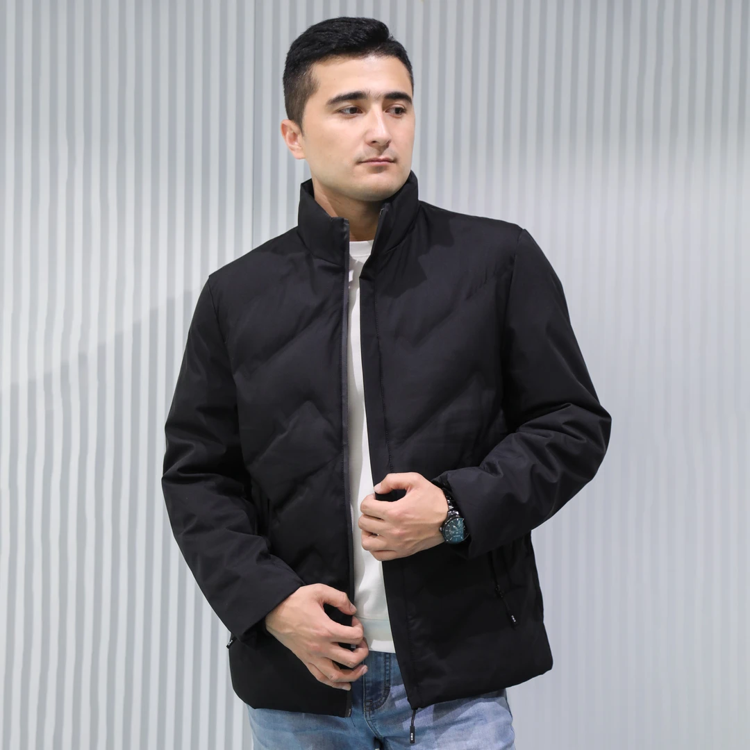 8881男装羽绒服立领休闲时尚保暖冬季大码棒球领轻薄修身秋冬